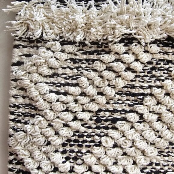 Boho Macrame Wall Hanging, Textile, No Tags, Measurements In Photos - Picture 7 of 8